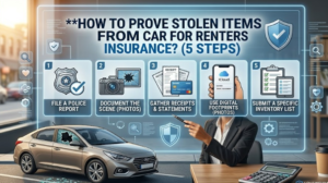 Car Break-In? 5 Steps to Prove Stolen Items for Renters Insurance