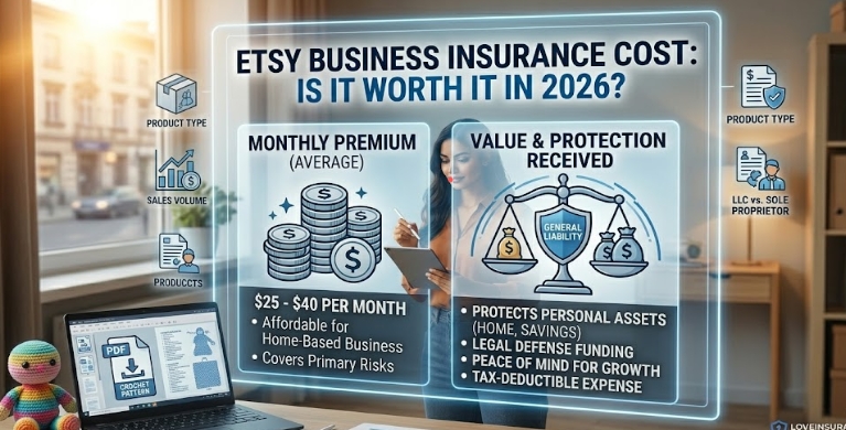 Etsy Business Insurance Cost: Is It Worth It in 2026?