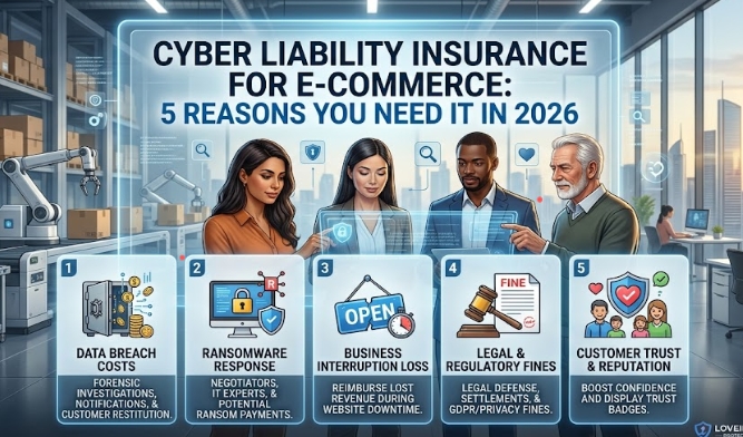 Cyber Liability Insurance for E-commerce: 5 Reasons You Need It in 2026