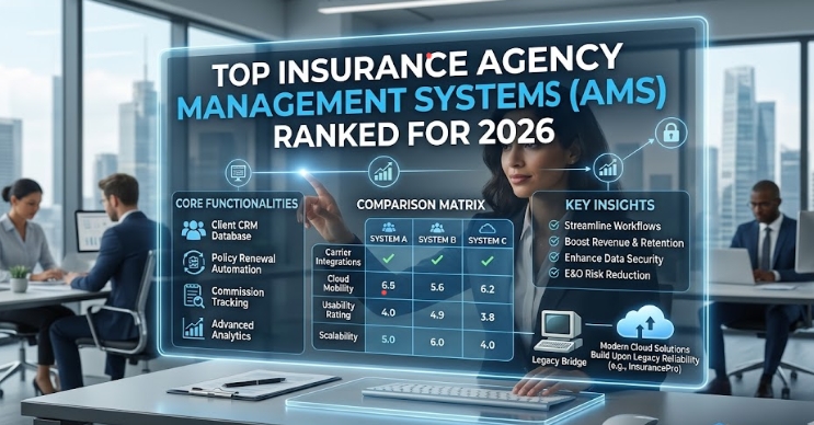 Top Insurance Agency Management Systems (AMS) Ranked for 2026
