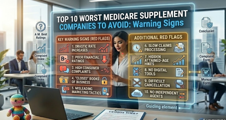 Top 10 Worst Medicare Supplement Companies to Avoid: Red Flags